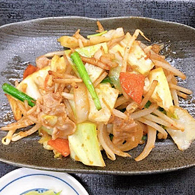 野菜炒め定食